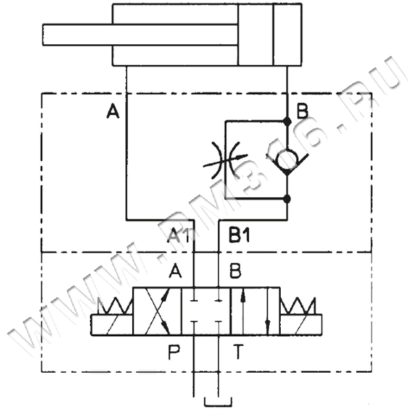 JPQ-214 ATOS ГИДРОКЛАПАН JPQ-214 ATOS схема дросселя модульного